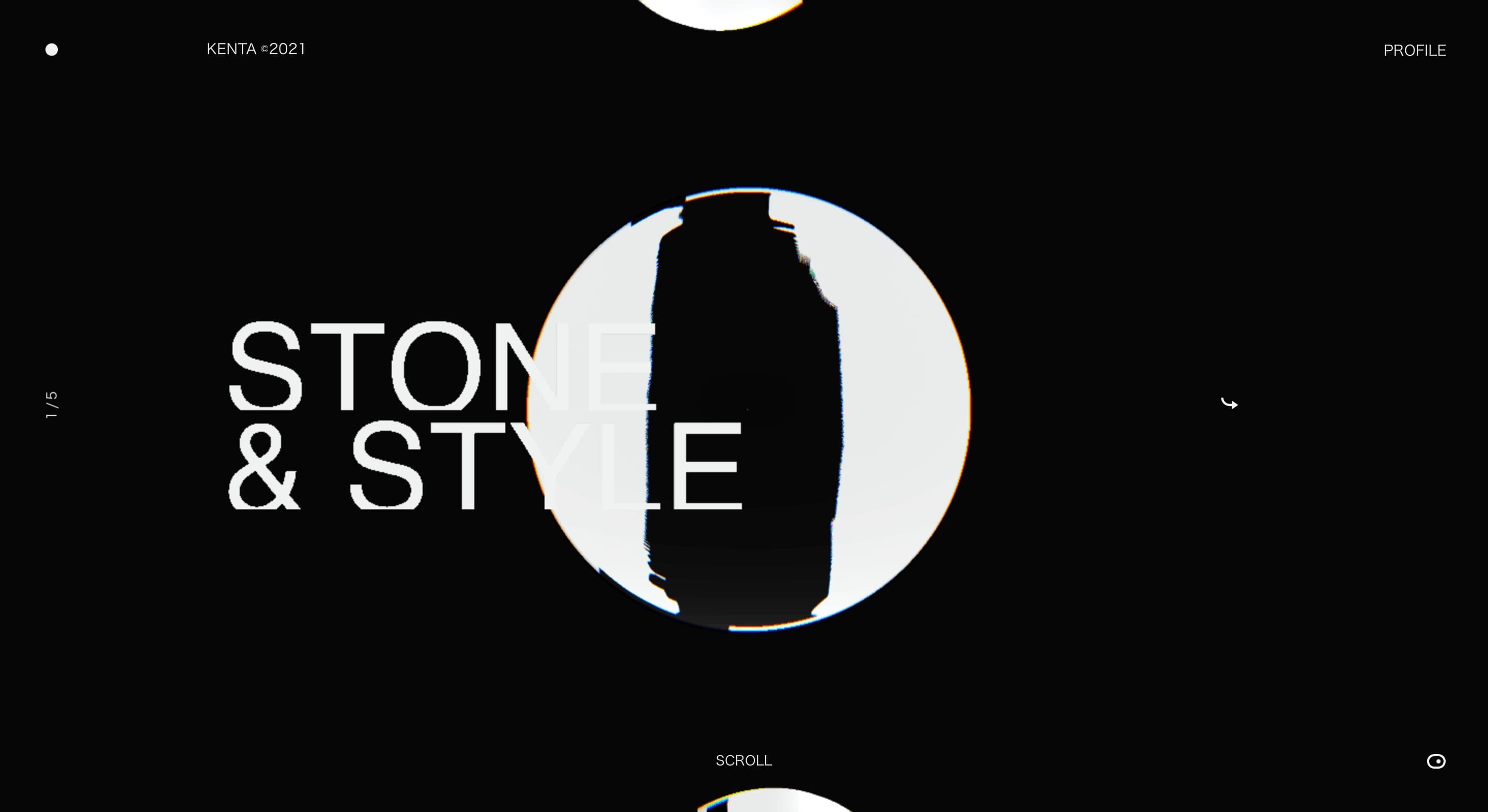 black and white design portfolio