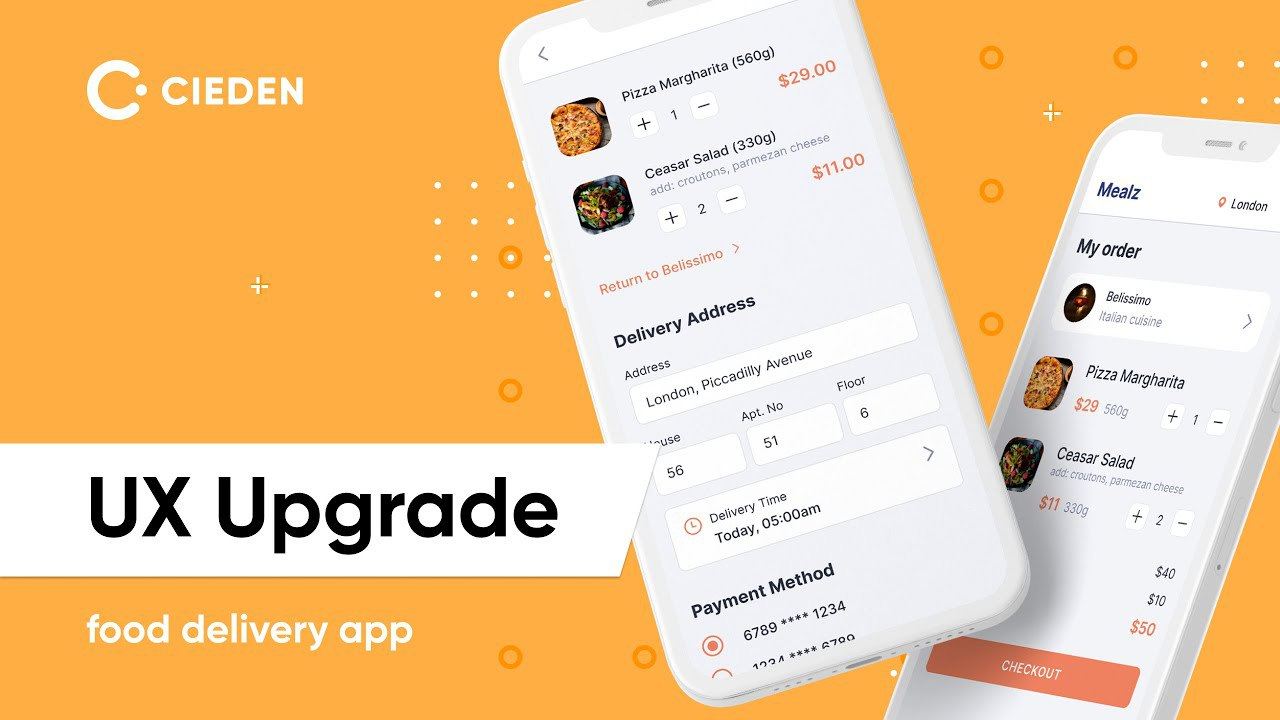 Fixing 9 Common UX Mistakes in Food Delivery App | UX Upgrade
