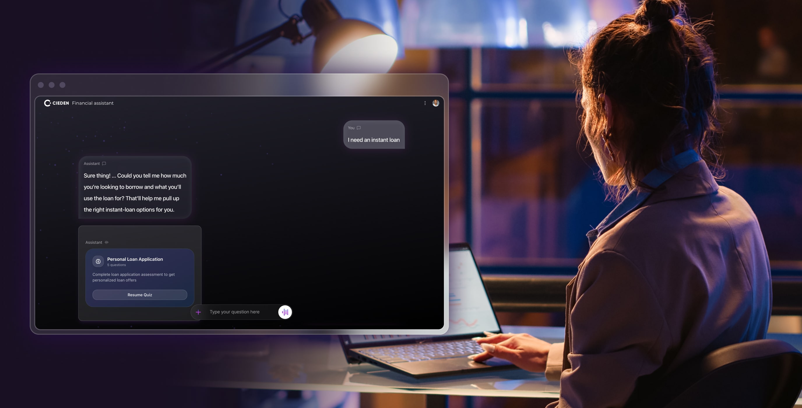 Voice user interface design for a unified, AI-native banking experience Cieden