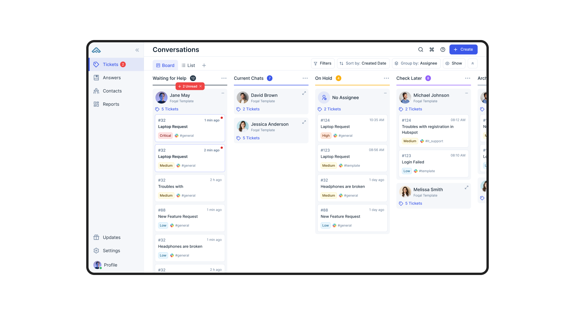 Foqal: redesigning a Slack-first support platform to scale with teams