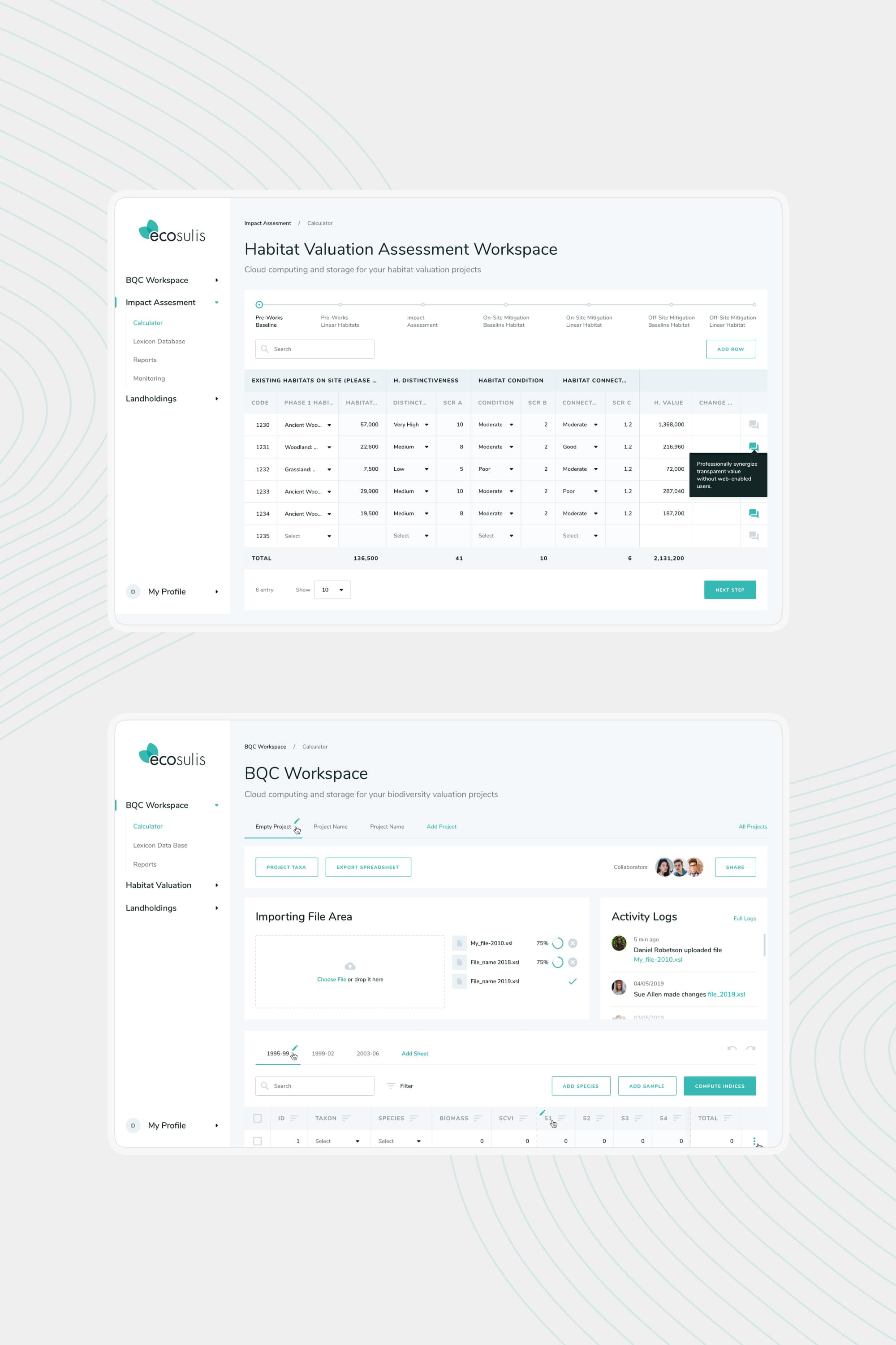 Ecological Maintanance Platform