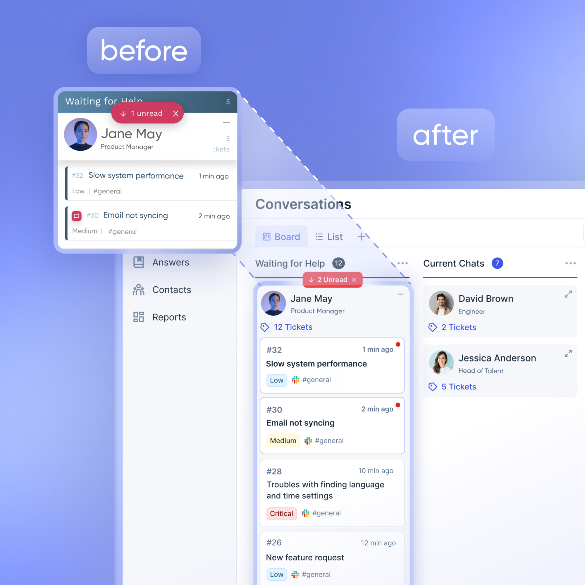 Redesigning a support ticket UI & UX for scalable efficiency in Slack