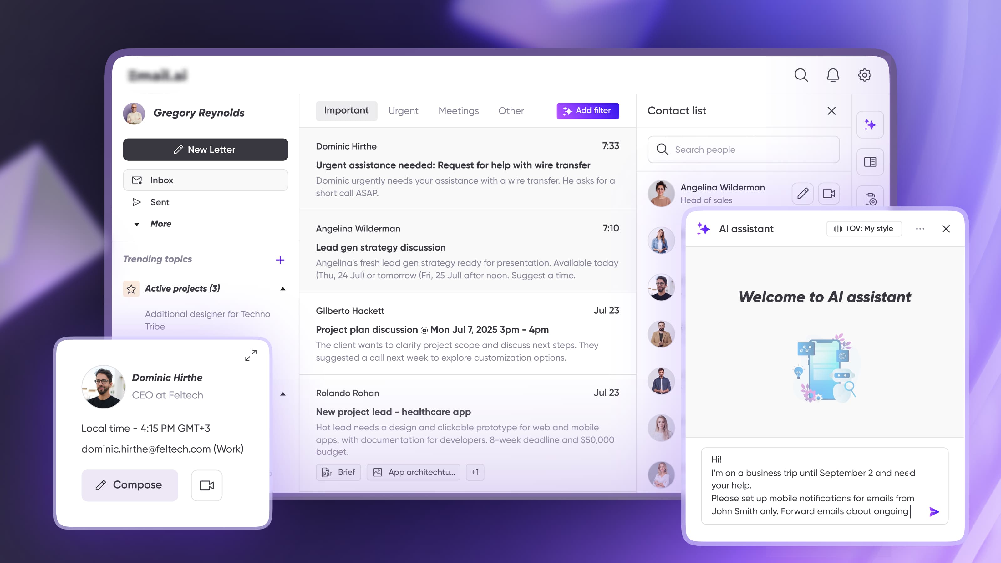 AI email assistant: turning inbox overload into actionable workflows