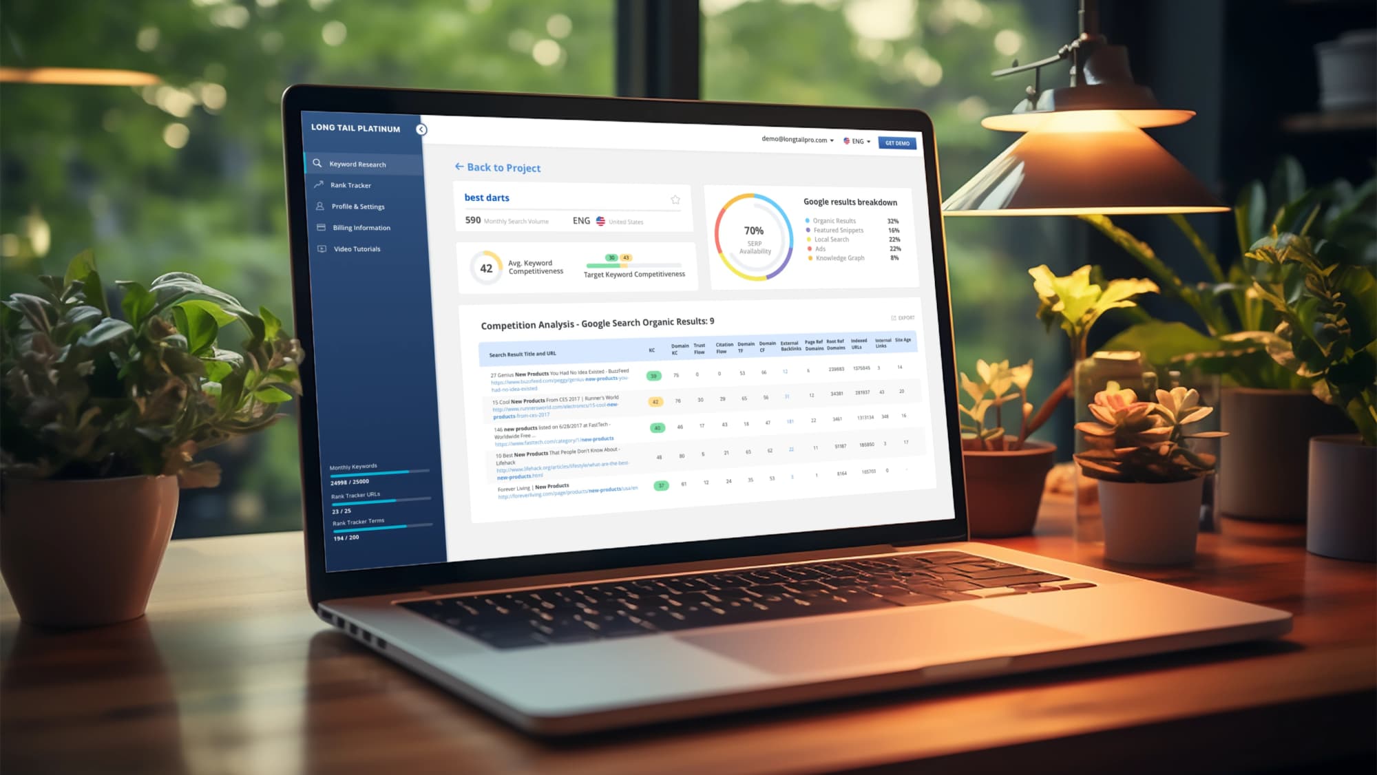 Keyword Research App