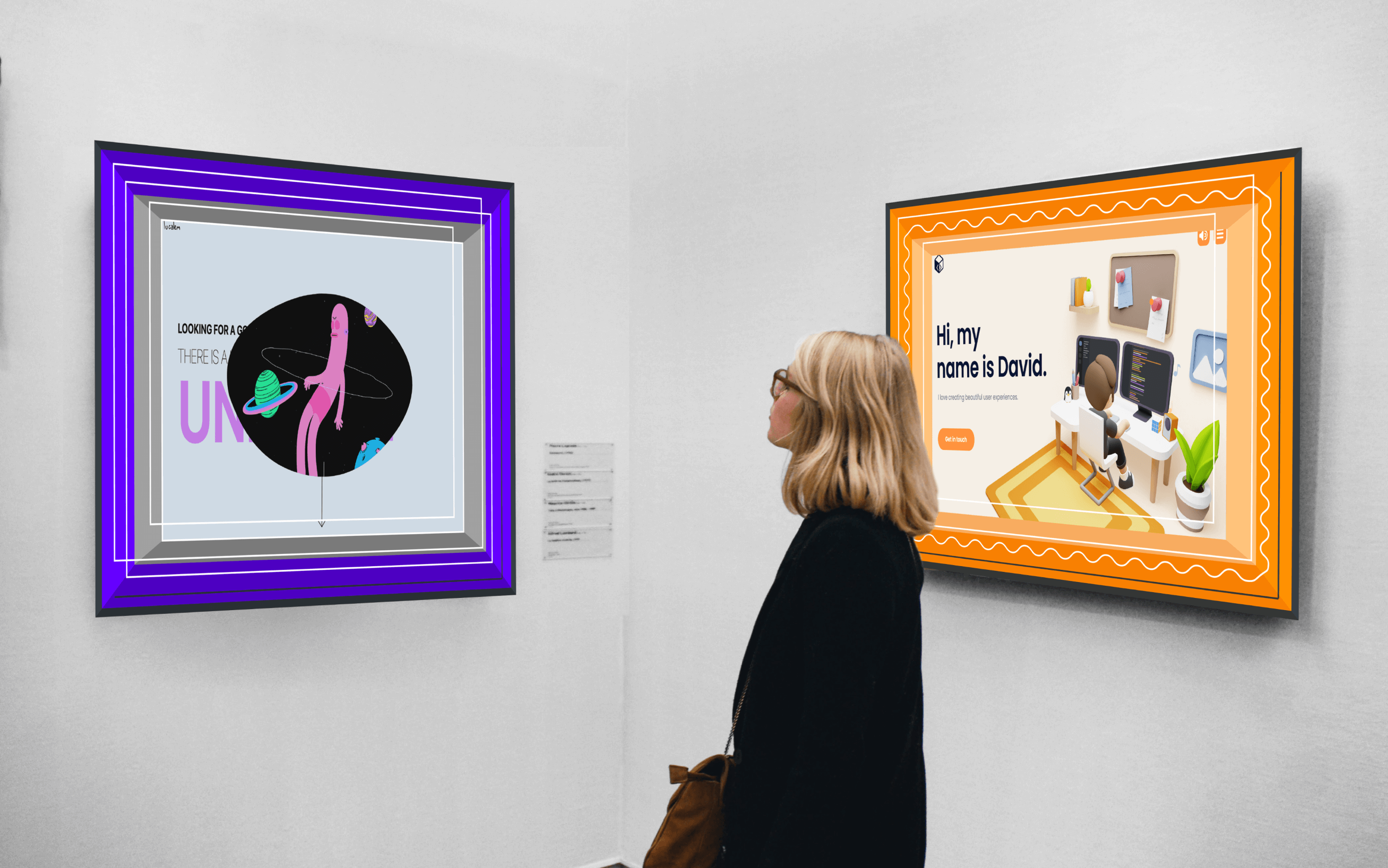How to stand out from thousands of UX/UI designer portfolios? Top 5 creative websites examples in 2025