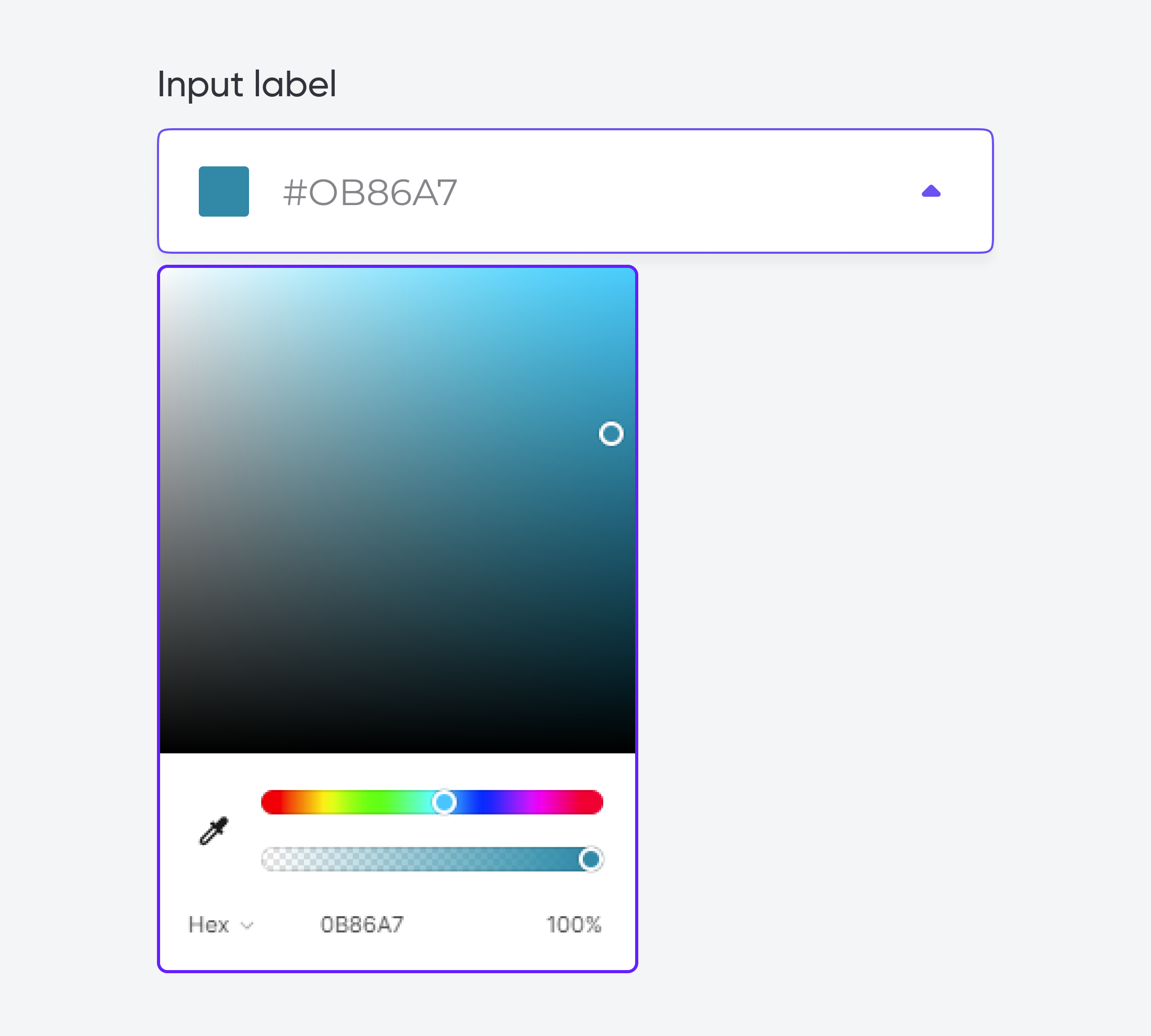 Color picker. 