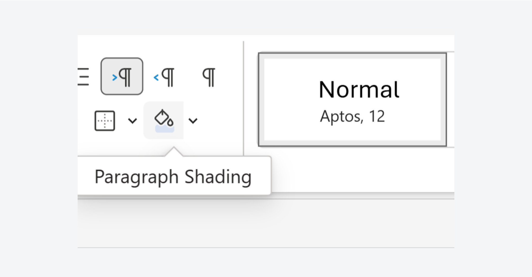 Microsoft Word Web gives a short and to-the-point tooltip.